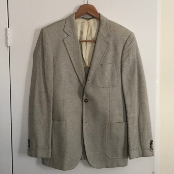 Burberry Other - Burberry Cotton/Linen Summer Sportsjacket